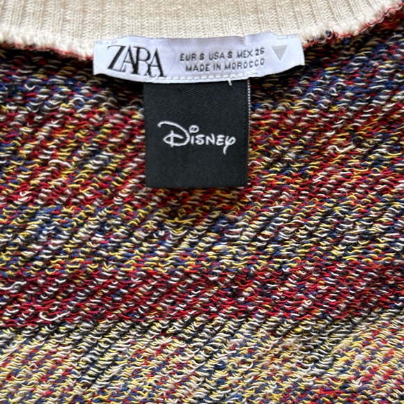 Zara x Disney Women's Jacquard Knit Mickey Mouse Sweater Vest - Size S - Picture 10 of 11